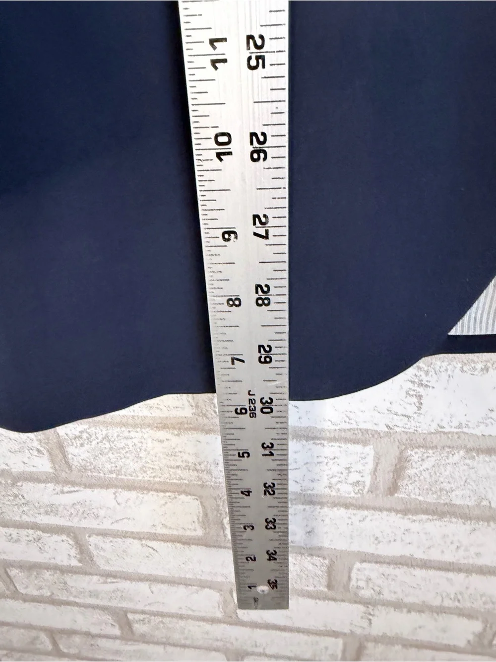 Banana Republic Navy Single-Breasted Tailored Blazer